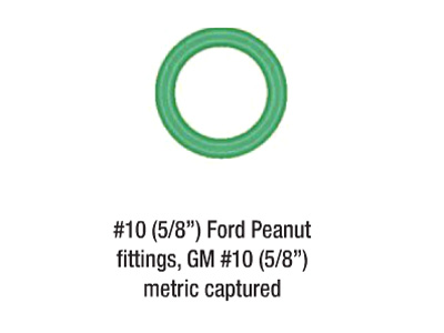 O-RENGASSARJA SIS 10 KPL - Ilmastoinnin huolto-osat, O-renkaat - 1352-568125 - 1