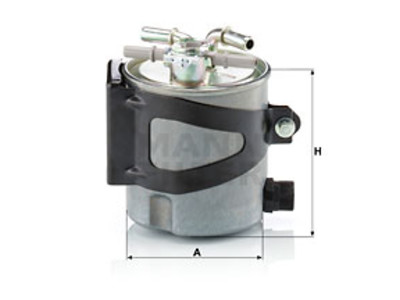 POLTTOAINESUODATIN MANN, RENAULT - Polttoainesodattimet - 1482-WK9205 - 1