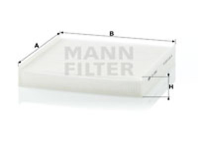 RAITISILMASUODATIN MANN, PSA - Raitisilmasuodattimet - 1482-CU2245 - 1