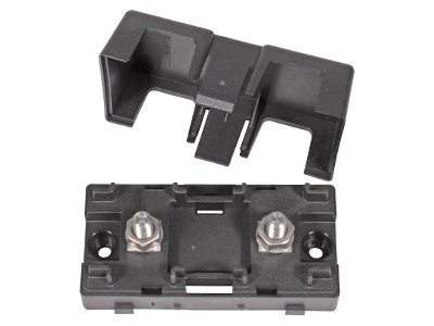 Sulakerasia 1x Mega sulakkeelle (johdot sivusta) - Sulakerasiat Mega/Powerval sulakkeelle - 0100385 - 1