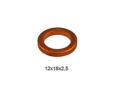 SUUTTIMEN POHJATIIVISTE 12X18X2,5 - O-renkaat, stefat, tiivisteet - 52315 - 1