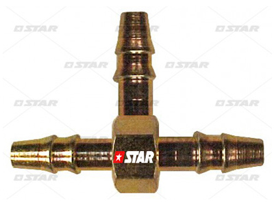T-HAARA 4X4X4 METALLI - Banjopultit, -liittimet ja venttiilit - 58115 - 1