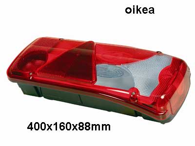 TAKAVALO PV.SINILASI OIK - RK perävaunuvalaisimet - 1608-5005 - 1