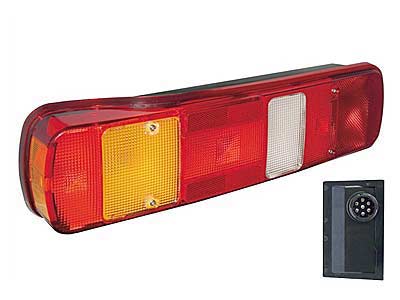 TAKAVALO VOLVO VAS.500X130MM - 7- Kammiovalaisimet - 1608-4825 - 1