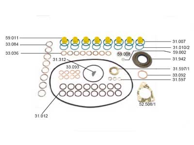 TIIVISTESARJA - Tiiviste ja korjaussarjat - 60025 - 1
