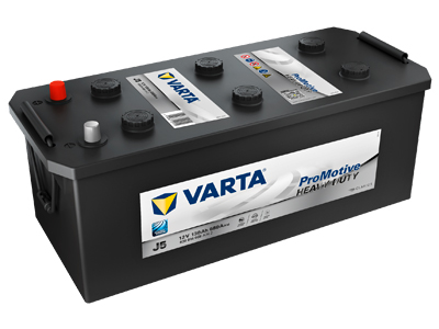 VARTA PROMOTIVE BLACK J5, 130AH, 514X218X208MM, +/- 680A - VARTA hyötyajoneuvojen akut - 1810-J5 - 1
