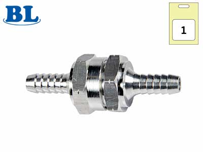 VÄLIVENTTIILI 8MM PUTK. - Banjopultit, -liittimet ja venttiilit - 29-3105 - 1