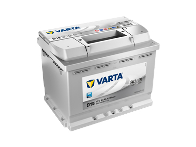 Varta D15 Silver Dynamic käynnistysakku 12V 63Ah 610A -/+ - VARTA käynnistysakut - 1810-D15 - 1