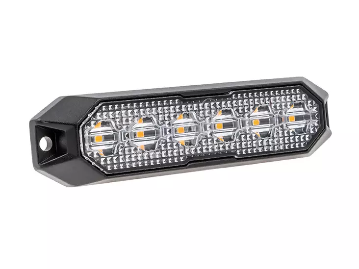 Truck Vision led-tasovilkku keltainen - Medium / 12-24V / R65 - LED-tasovilkku - 1603-300765 - 1