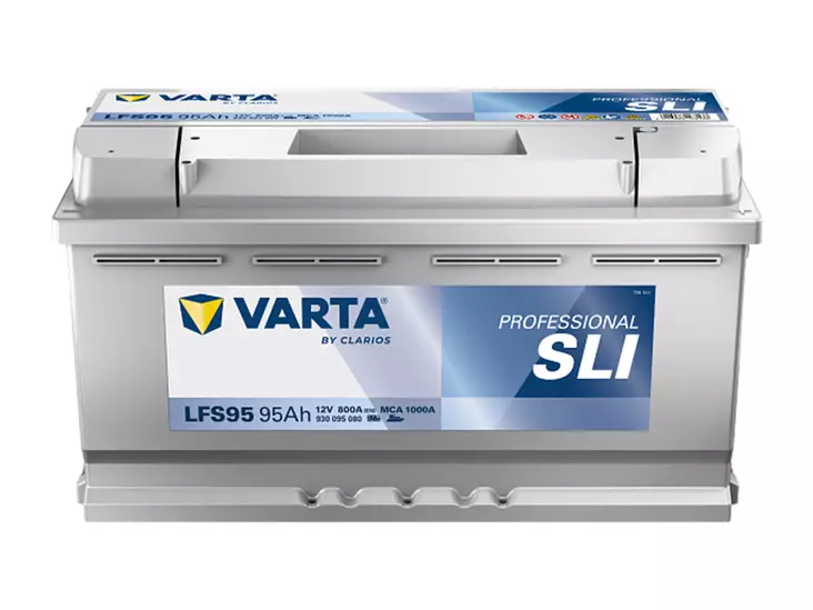 VARTA PROFESSIONAL STARTER 95AH 800A 353X175X190MM -/+ - VARTA vene- ja vapaa-ajan akut - 1820-LFS95 - 1