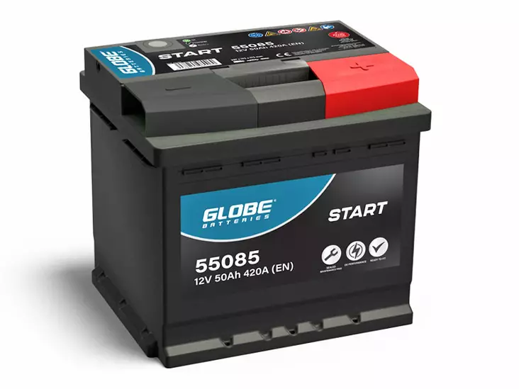 GLOBE SMF 50AH 207X175X175 -/+ 420A EN - GLOBE käynnistysakut - 1806-55085 - 1