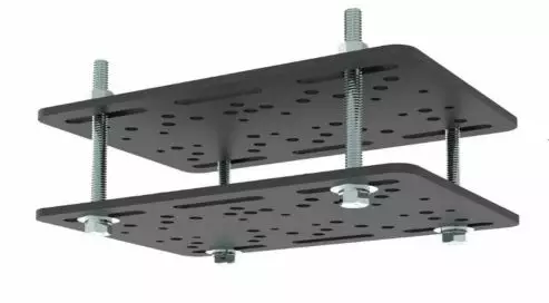 Ram Mounts kiinnityslevy trukin yläsuojaan - Komponentit C-sarja 1,5 " pallo - RAM-335 - 1