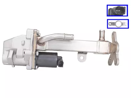 EGR-VENTTIILI VOLVO 2,4D/D5 01-07 JÄÄHDYTTIMELLÄ - EGR- venttiilit ja jäähdyttimet - 72-0096 - 2