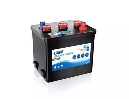Exide Vintage akku EU77-6 6V 77Ah "pikiakku" - Classic ,akut - EU776 - 2