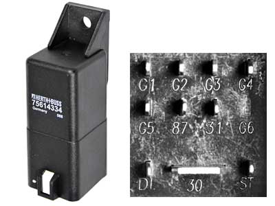 HEHKURELE VOLVO S,V,XC - Hehkureleet merkkihaku - 1100-03126 - 1