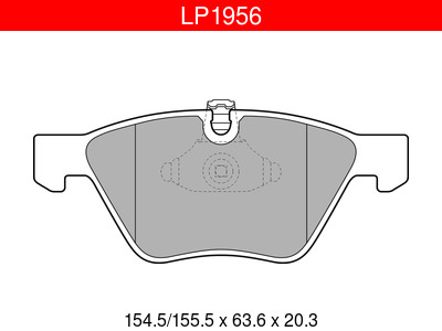 JARRUPALASARJA DELPHI ETU, BMW - Jarrupalasarjat - LP1956 - 1