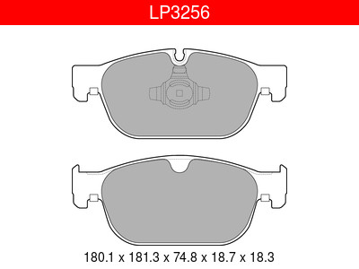 JARRUPALASARJA DELPHI, ETU, VOLVO - Jarrupalasarjat - LP3256 - 1