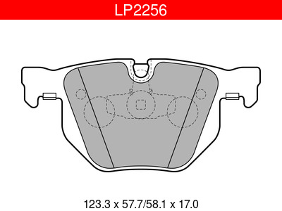 JARRUPALASARJA DELPHI TAKA, BMW - Jarrupalasarjat - LP2256 - 1