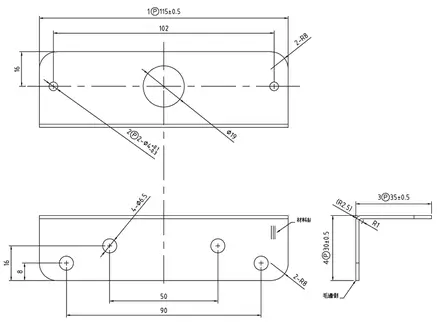 L-KIINNIKE AXIXTECH ST6 - Tasovilkkujen tarvikkeet ja kiinnikeet - 1603-300596 - 3