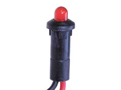 LED-VILKKUVA MERKKIVALO PUNAINEN 12V - LED-merkkivalot - 26-186 - 1