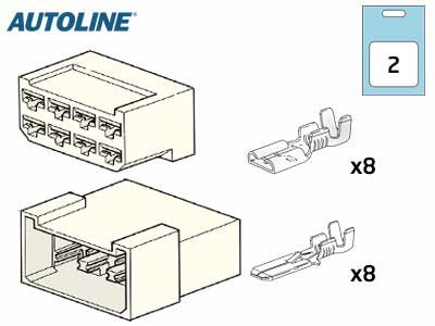 LIITINRASIASRJ BLIST 8-U+N - Liitinrasia AMP - 1569-20206 - 1