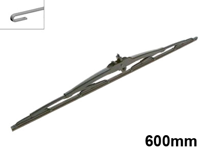 PYYHKIJÄNSULKA BOSCH TWIN 600 MM N63 - Lasinpesujärjestelmät - 3397018966 - 1