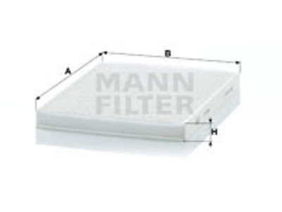 RAITISILMASUODATIN MANN, FORD - Raitisilmasuodattimet - 1482-CU2436 - 1