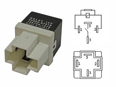 RELE 12V 4-N TOYOTA,MITSU - Japan releet - 1100-0626 - 1