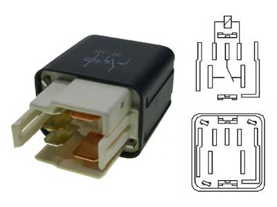 RELE 5-N. 12V 30A TOYOTA - Japan releet - 1100-0606 - 1