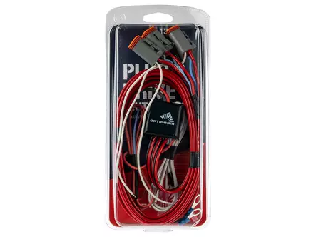 Relejohtosarja 3 parkilliselle lisävalolle 3 x DT-4 12V/24V 145W/250W - Johtosarjat 3:lle valolle - 1605-WK046 - 3