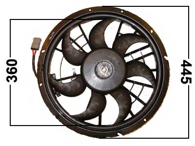 VAPAATUUL.MOOT. VOLVO 850 - Vapaatuulettimet ja vastukset merkkihaku - 9052-1456 - 1