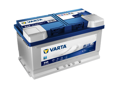 Varta E46 Blue Dynamic EFB käynnistysakku 12V 75Ah 730A -/+ - VARTA vene- ja vapaa-ajan akut - 1810-E46 - 1