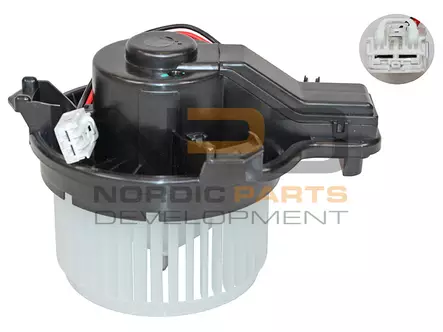 NPD LÄMMITYSLAITTEEN PUHALLINMOOTTORI 12V - FORD FOCUS (IV) & KUGA (III) - Puhallinmoottorit & vastukset merkkihaku - BM63-19226 - 1