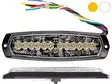 AXIXTECH SM6-D 6+6LED DUAL AMBER/WHITE R65 (XA2) - LED-tasovilkku - 1603-300666 - 1