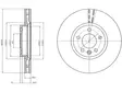 JARRULEVY DELPHI, 1 KPL / PKT, ETU, VW - Jarrulevyt - BG9106 - 1