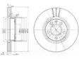 JARRULEVY DELPHI, 2 KPL / PKT, ETU, FORD - Jarrulevyt - BG3696 - 1