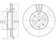 JARRULEVY DELPHI, 2 KPL / PKT, ETU, NISSAN - Jarrulevyt - BG3596 - 1
