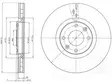 JARRULEVY DELPHI, 2 KPL / PKT, ETU, PEUGEOT 308 - Jarrulevyt - BG4166 - 1