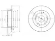 JARRULEVY DELPHI, 2 KPL / PKT, TAKA, HONDA CIVIC - Jarrulevyt - BG3746 - 1