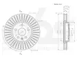 JARRULEVY SBS, 1 KPL/PKT, ETU, CHEVROLET, OPEL, SAAB - Jarrulevyt - 88-1136 - 3