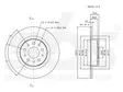 JARRULEVY SBS, 2 KPL/PKT, TAKA, ALFA ROMEO - Jarrulevyt - 88-1516 - 3