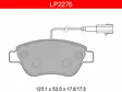 JARRUPALASARJA DELPHI ETU, CITROEN, FIAT, PEUGEOT SIS PULTIT - Jarrupalasarjat - LP2276 - 1