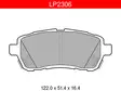 JARRUPALASARJA DELPHI ETU, DAIHATSU, FORD, MAZDA, SUBARU YM - Jarrupalasarjat - LP2306 - 1