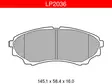 JARRUPALASARJA DELPHI ETU, FORD, MAZDA - Jarrupalasarjat - LP2036 - 1