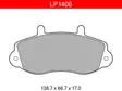 JARRUPALASARJA DELPHI ETU, OPEL, RENAULT - Jarrupalasarjat - LP1406 - 1