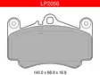JARRUPALASARJA # DELPHI ETU, PORSCHE - Jarrupalasarjat - LP2056 - 1