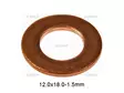 KUPARITIIVISTE 12X18X1,5 MM - O-renkaat, stefat, tiivisteet - 52256 - 1
