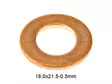 KUPARITIIVISTE 18X21,5X0,5 MM - O-renkaat, stefat, tiivisteet - CA-080016 - 1