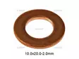 SUUTTIMEN POHJATIIVISTE 10X20X2,0MM - O-renkaat, stefat, tiivisteet - 52336 - 1
