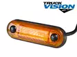 Truck Vision Led-äärivalo keltainen upotettava 10-30V - Keltaiset äärivalot - 1608-3006 - 1